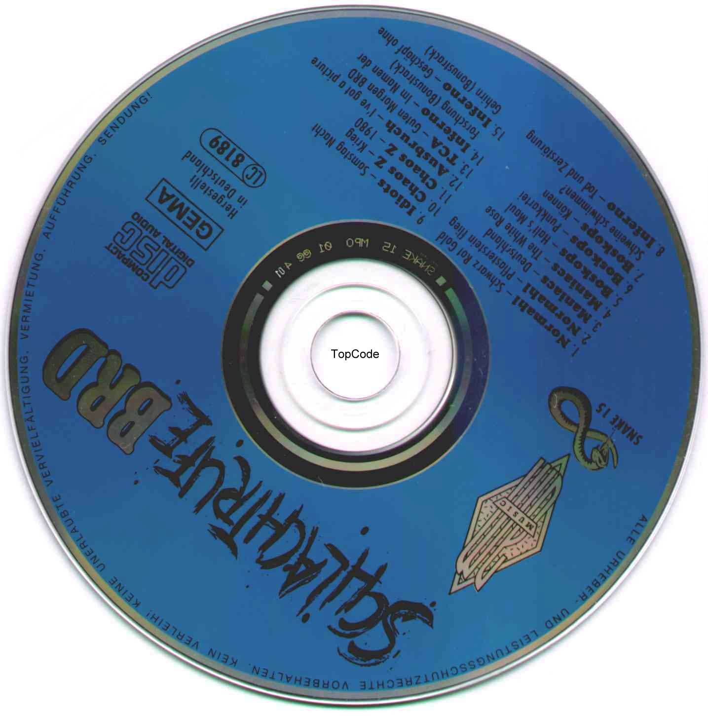 Schlachtrufe BRD I CD